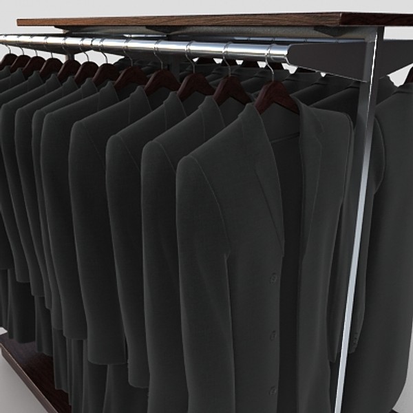 long coats 3d model - long coats by monkeyodoom